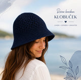 Kvačkan klobuček na modelu